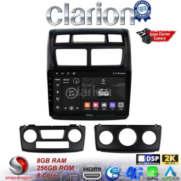 CLARION GL75023 Οθόνη OEM Multimedia Αυτοκινήτου για KIA SPORTAGE 2004>2010 (CarPlay/AndroidAuto/BT/GPS/WIFI/GPRS)
