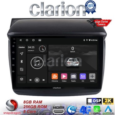 CLARION GL75094 Οθόνη OEM Multimedia Αυτοκινήτου για MITSUBISHI L200 2006 > 2014 (CarPlay/AndroidAuto/BT/GPS/WIFI/GPRS)