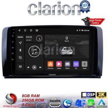 CLARION GL75215 Οθόνη OEM Multimedia Αυτοκινήτου για Benz R-class (W251) 2006>2014 (CarPlay/AndroidAuto/BT/GPS/WIFI/GPRS)