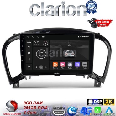 CLARION GL75352 Οθόνη OEM Multimedia Αυτοκινήτου για NISSAN JUKE 2009> (CarPlay/AndroidAuto/BT/GPS/WIFI/GPRS)
