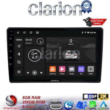 CLARION GL75715 Οθόνη OEM Multimedia Αυτοκινήτου για Nissan Navara D40 2006 > 2016 clima (CarPlay/AndroidAuto/BT/GPS/WIFI/GPRS)
