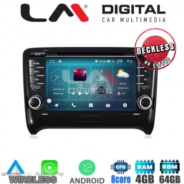 LM Digital - LM C8078 GPS Οθόνη OEM Multimedia Αυτοκινήτου για AUDI TT 2007 > 2014 (CarPlay/AndroidAuto/BT/GPS/WIFI/GPRS)