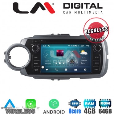 LM Digital - LM C8146 GPS Οθόνη OEM Multimedia Αυτοκινήτου για Toyota Yaris 2012 > 2015 
Αν το αυτοκίνητο είναι υβριδικό, παρακαλώ ενημερώστε μας πριν την παραγγελία σας. (CarPlay/AndroidAuto/BT/GPS/WIFI/GPRS)