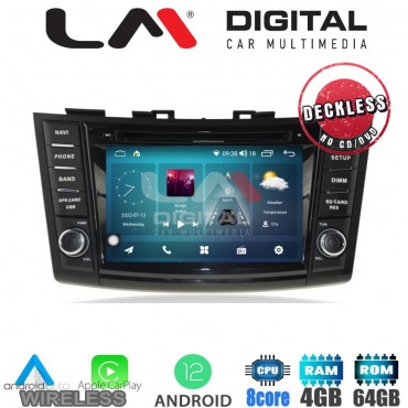 LM Digital - LM C8179 GPS Οθόνη OEM Multimedia Αυτοκινήτου για SUZUKI SWIFT 2012-2016 (CarPlay/AndroidAuto/BT/GPS/WIFI/GPRS)