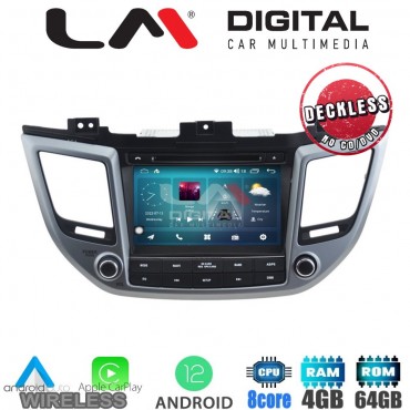 LM Digital - LM C8361 GPS Οθόνη OEM Multimedia Αυτοκινήτου για HYUNDAI Tucson 2015-2016 (CarPlay/AndroidAuto/BT/GPS/WIFI/GPRS)