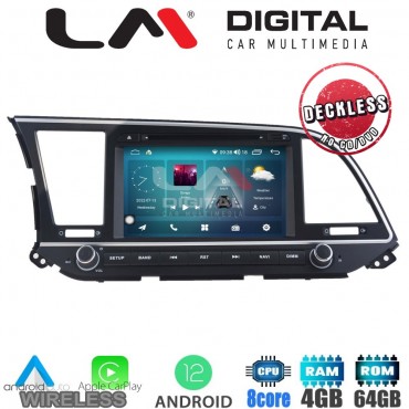 LM Digital - LM C8581 GPS Οθόνη OEM Multimedia Αυτοκινήτου για HYUNDAI ELANTRA 2016 (CarPlay/AndroidAuto/BT/GPS/WIFI/GPRS)