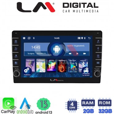 LM Digital - LM G4910 GPS Οθόνη universal tablet style Multimedia Αυτοκινήτου 10inch (CarPlay/AndroidAuto/BT/GPS/WIFI)