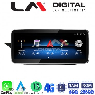 LM Digital - LM GH8 503 SQ Οθόνη OEM Multimedia Αυτοκινήτου για MERCEDES E (W212) 2009 > 2012 (CarPlay/AndroidAuto/BT/GPS/WIFI/GPRS)