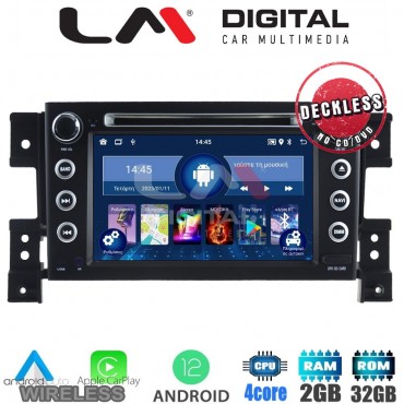 LM Digital - LM N4053 GPS Οθόνη OEM Multimedia Αυτοκινήτου για SUZUKI GRAN VITARA 2005 > 2015 (CarPlay/AndroidAuto/BT/GPS/WIFI)