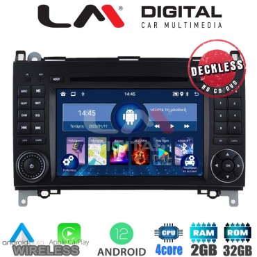 LM Digital - LM N4068 GPS Οθόνη OEM Multimedia Αυτοκινήτου για MERCEDES A (W169),B (W245) SPRINTER-VITO-VIANO (CarPlay/AndroidAuto/BT/GPS/WIFI)