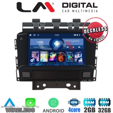 LM Digital - LM N4072 GPS Οθόνη OEM Multimedia Αυτοκινήτου για OPEL ASTRA J  2011 > 2015 (CarPlay/AndroidAuto/BT/GPS/WIFI)