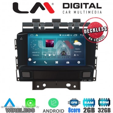 LM Digital - LM R8072 GPS Οθόνη OEM Multimedia Αυτοκινήτου για OPEL ASTRA J  2011 > 2015 (CarPlay/AndroidAuto/BT/GPS/WIFI/GPRS)