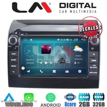 LM Digital - LM R8194 GPS Οθόνη OEM Multimedia Αυτοκινήτου για Fiat Ducato & Citroen Jumper 2014 - 2017 (CarPlay/AndroidAuto/BT/GPS/WIFI/GPRS)