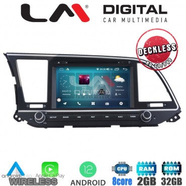 LM Digital - LM R8581 GPS Οθόνη OEM Multimedia Αυτοκινήτου για HYUNDAI ELANTRA 2016 (CarPlay/AndroidAuto/BT/GPS/WIFI/GPRS)
