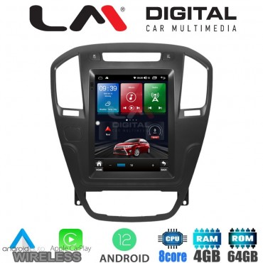 LM Digital - LM TC8114BL GPS Οθόνη OEM Multimedia τυπου Tesla 9,7inch Opel Insignia (CarPlay/AndroidAuto/BT/GPS/WIFI/GPRS)