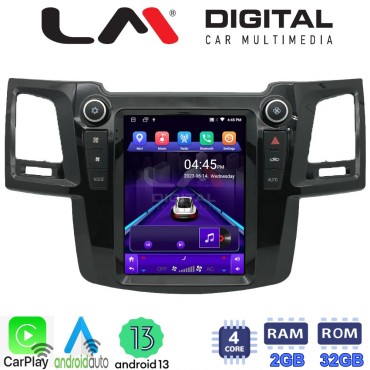 LM Digital - LM TN4820 GPS Οθόνη OEM Multimedia τυπου Tesla 9,7inch Toyota Hilux 2005 > 2016 (CarPlay/AndroidAuto/BT/GPS/WIFI/GPRS)