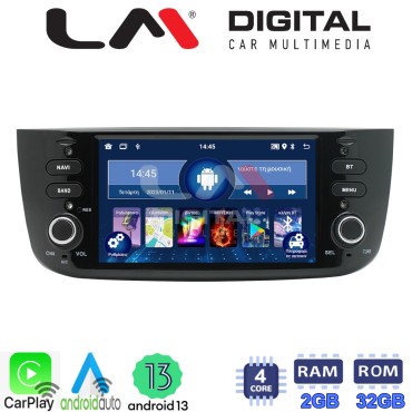 LM Digital - LM V4264 GPS Οθόνη OEM Multimedia Αυτοκινήτου για Fiat Grande Punto 2012> (CarPlay/AndroidAuto/BT/GPS/WIFI/GPRS)