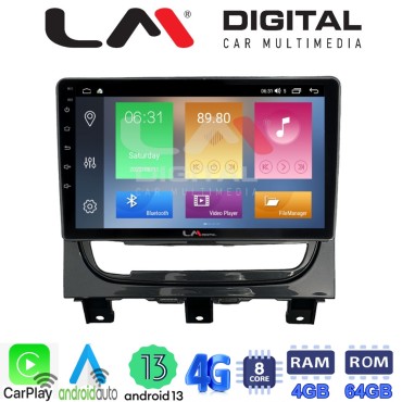 LM Digital - LM ZC8257 GPS Οθόνη OEM Multimedia Αυτοκινήτου για Fiat Strada 2012 > 2020 (CarPlay/AndroidAuto/BT/GPS/WIFI/GPRS)