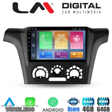 LM Digital - LM ZC8302 GPS Οθόνη OEM Multimedia Αυτοκινήτου για MITSUBISHI OUTLANDER 2001 > 2006 (CarPlay/AndroidAuto/BT/GPS/WIFI/GPRS)