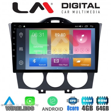 LM Digital - LM ZC8304 GPS Οθόνη OEM Multimedia Αυτοκινήτου για ΠΡΟΣΟΧΗ!!! ΜΕΤΑ ΤΗΝ ΤΟΠΟΘΕΤΗΣΗ Η ΟΘΟΝΗ ΘΑ ΕΞΕΧΕΙ ΑΠO ΤΟ ΤΑΜΠΛΟ 2cmMazda RX8 2001 > 2008 (CarPlay/AndroidAuto/BT/GPS/WIFI/GPRS)