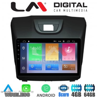LM Digital - LM ZC8435 GPS Οθόνη OEM Multimedia Αυτοκινήτου για ISUZU DMAX 2012> (CarPlay/AndroidAuto/BT/GPS/WIFI/GPRS)