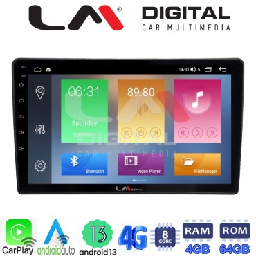 LM Digital - LM ZC8458 GPS Οθόνη OEM Multimedia Αυτοκινήτου για Nissan Micra 2014 > 2016 (CarPlay/AndroidAuto/BT/GPS/WIFI/GPRS)