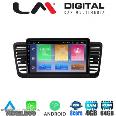 LM Digital - LM ZC8525 GPS Οθόνη OEM Multimedia Αυτοκινήτου για SUBARU LEGACY 2002> (CarPlay/AndroidAuto/BT/GPS/WIFI/GPRS)