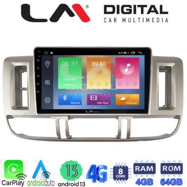 LM Digital - LM ZC8704 GPS Οθόνη OEM Multimedia Αυτοκινήτου για Nissan X Trail 2000 > 2007 (CarPlay/AndroidAuto/BT/GPS/WIFI/GPRS)