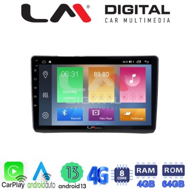 LM Digital - LM ZC8892 GPS Οθόνη OEM Multimedia Αυτοκινήτου για Opel Vivaro - Renault Trafic - Nissan Primastar 2002 >2009 (CarPlay/AndroidAuto/BT/GPS/WIFI/GPRS)