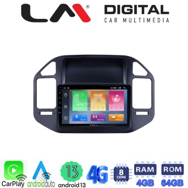 LM Digital - LM ZC8990 GPS Οθόνη OEM Multimedia Αυτοκινήτου για Mitsubishi Pajero 1999 > 2006 (CarPlay/AndroidAuto/BT/GPS/WIFI/GPRS)