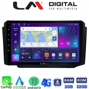 LM Digital - LM ZE8013 GPS Οθόνη OEM Multimedia Αυτοκινήτου για Ssangyong Rexton 2002>2006 (CarPlay/AndroidAuto/BT/GPS/WIFI/GPRS)