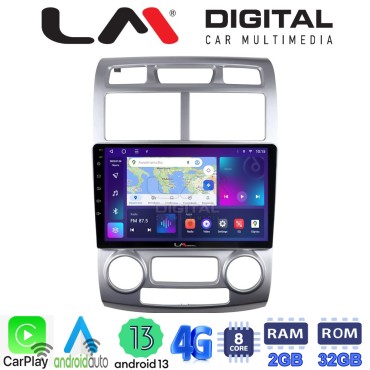LM Digital - LM ZE8023SC GPS Οθόνη OEM Multimedia Αυτοκινήτου για Kia Sportage 2004 > 2010 (CarPlay/AndroidAuto/BT/GPS/WIFI/GPRS)