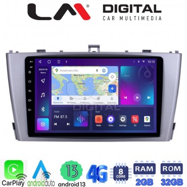 LM Digital - LM ZE8027 GPS Οθόνη OEM Multimedia Αυτοκινήτου για TOYOTA AVENSIS T27 2009 > 2016  (CarPlay/AndroidAuto/BT/GPS/WIFI/GPRS)