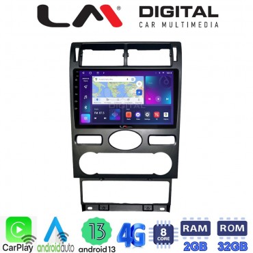 LM Digital - LM ZE8104 GPS Οθόνη OEM Multimedia Αυτοκινήτου για Ford Mondeo 2003 > 2006 (CarPlay/AndroidAuto/BT/GPS/WIFI/GPRS)