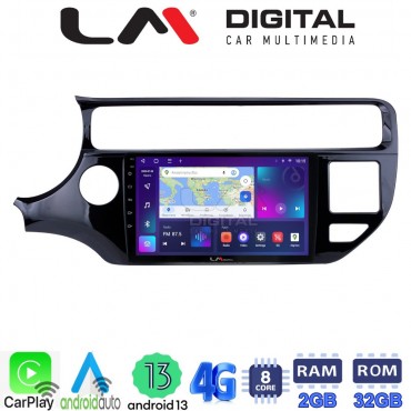 LM Digital - LM ZE8124 GPS Οθόνη OEM Multimedia Αυτοκινήτου για KIA RIO 2015 > (CarPlay/AndroidAuto/BT/GPS/WIFI/GPRS)