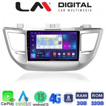 LM Digital - LM ZE8361 GPS Οθόνη OEM Multimedia Αυτοκινήτου για Hyundai Tucson 2015 < 2019 (CarPlay/AndroidAuto/BT/GPS/WIFI/GPRS)