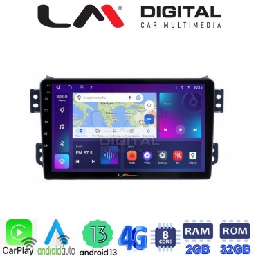 LM Digital - LM ZE8540 GPS Οθόνη OEM Multimedia Αυτοκινήτου για OPEL AGILA - SUZUKI ALTO 2008> (CarPlay/AndroidAuto/BT/GPS/WIFI/GPRS)
