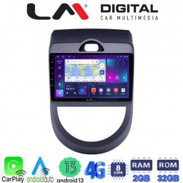 LM Digital - LM ZE8693 GPS Οθόνη OEM Multimedia Αυτοκινήτου για Kia Soul 2009 > 2013 (CarPlay/AndroidAuto/BT/GPS/WIFI/GPRS)