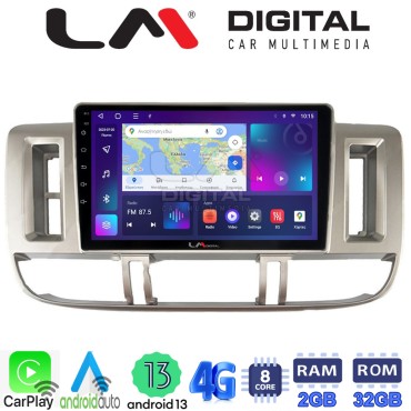 LM Digital - LM ZE8704 GPS Οθόνη OEM Multimedia Αυτοκινήτου για Nissan X Trail 2000 > 2007 (CarPlay/AndroidAuto/BT/GPS/WIFI/GPRS)