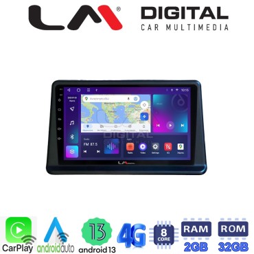LM Digital - LM ZE8998 GPS Οθόνη OEM Multimedia Αυτοκινήτου για Mitsubishi Pajero 1996 > 2003 (CarPlay/AndroidAuto/BT/GPS/WIFI/GPRS)