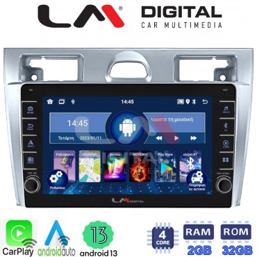 LM Digital - LM ZG4140 GPS Οθόνη OEM Multimedia Αυτοκινήτου για Ford Fiesta 2006 -> 2008 (CarPlay/AndroidAuto/BT/GPS/WIFI/GPRS)