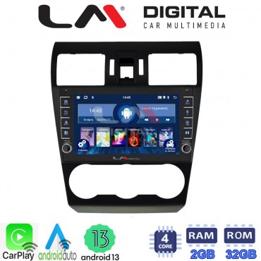 LM Digital - LM ZG4262 GPS Οθόνη OEM Multimedia Αυτοκινήτου για SUBARU IMPREZA-FORESTER 2013> (CarPlay/AndroidAuto/BT/GPS/WIFI/GPRS)