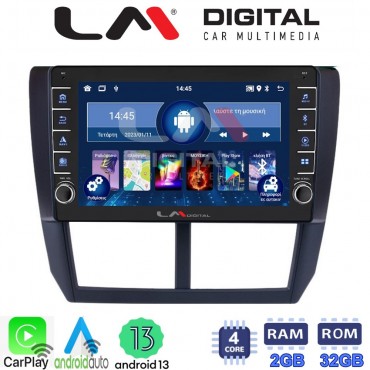LM Digital - LM ZG4272 GPS Οθόνη OEM Multimedia Αυτοκινήτου για SUBARU IMPREZA-FORESTER 2009>2012 (CarPlay/AndroidAuto/BT/GPS/WIFI/GPRS)