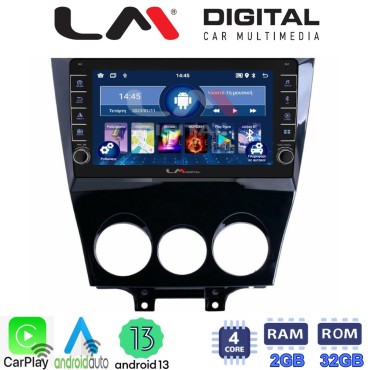 LM Digital - LM ZG4301 GPS Οθόνη OEM Multimedia Αυτοκινήτου για Mazda RX8 2001>2008 (CarPlay/AndroidAuto/BT/GPS/WIFI/GPRS)