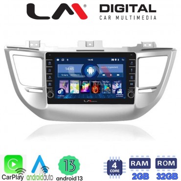 LM Digital - LM ZG4361 GPS Οθόνη OEM Multimedia Αυτοκινήτου για Hyundai Tucson 2015 < 2019 (CarPlay/AndroidAuto/BT/GPS/WIFI/GPRS)