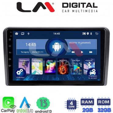 LM Digital - LM ZG4407 GPS Οθόνη OEM Multimedia Αυτοκινήτου για ΗΥ Η1 2006> (CarPlay/AndroidAuto/BT/GPS/WIFI/GPRS)