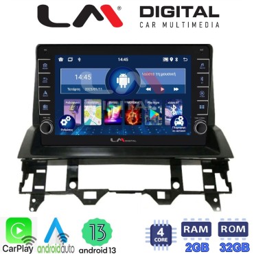 LM Digital - LM ZG4437 GPS Οθόνη OEM Multimedia Αυτοκινήτου για MAZDA 6 2002 > 2005 (CarPlay/AndroidAuto/BT/GPS/WIFI/GPRS)