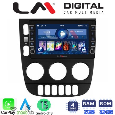 LM Digital - LM ZG4505 GPS Οθόνη OEM Multimedia Αυτοκινήτου για Mercedes ML 1998 > 2005 (CarPlay/AndroidAuto/BT/GPS/WIFI/GPRS)