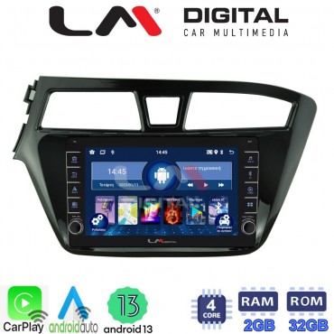 LM Digital - LM ZG4517 GPS Οθόνη OEM Multimedia Αυτοκινήτου για Hyundai i20 2015> (CarPlay/AndroidAuto/BT/GPS/WIFI/GPRS)