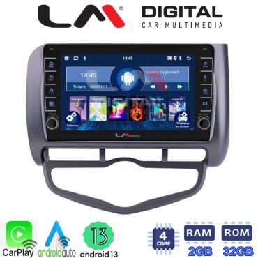 LM Digital - LM ZG4731 GPS Οθόνη OEM Multimedia Αυτοκινήτου για Honda Jazz 2003 - 2008 (CarPlay/AndroidAuto/BT/GPS/WIFI/GPRS)